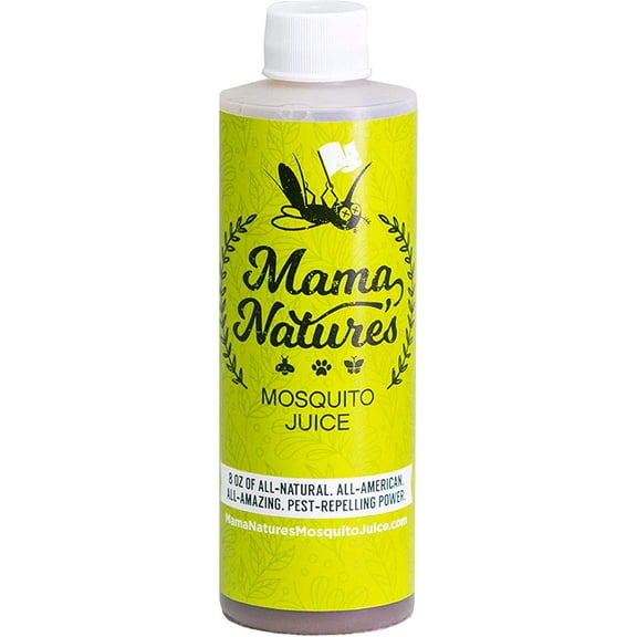 Mama Natures 8oz Bottle of Mosquito Repellant