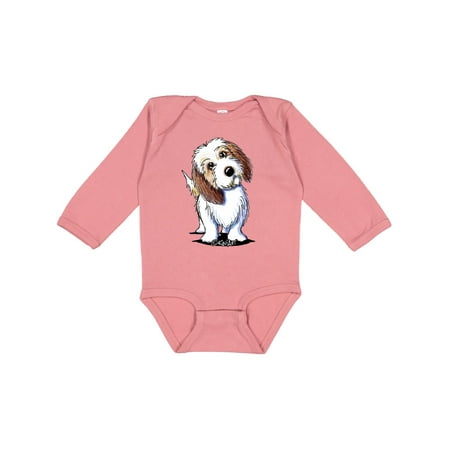 

Inktastic Petit Basset Griffon Vendéen Gift Baby Boy or Baby Girl Long Sleeve Bodysuit