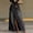 Black, variant on Morttic Women's Wash Denim Long Maxi Skirt – High Waist Relaxed High Slit Classic Back Pocket Western Streetwear A-Line Skirt Blue，S