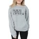 thumbnail image 2 of Gibobby Casual Sudadera para Mujer Sudadera de manga larga con estampado gráfico de letras y cuello redondo para mujer(Gris,XG), 2 of 3