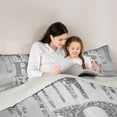 thumbnail image 5 of Manfei Kawaii Bowknot Alphabet R 2pcs Bedding Comforter Set for Female Women Teens,Bling Glitter Splash Twin Comforter Sets,Flying Butterfly Breathable Bedding Set,Dreamy Princess Room Decor, 5 of 8