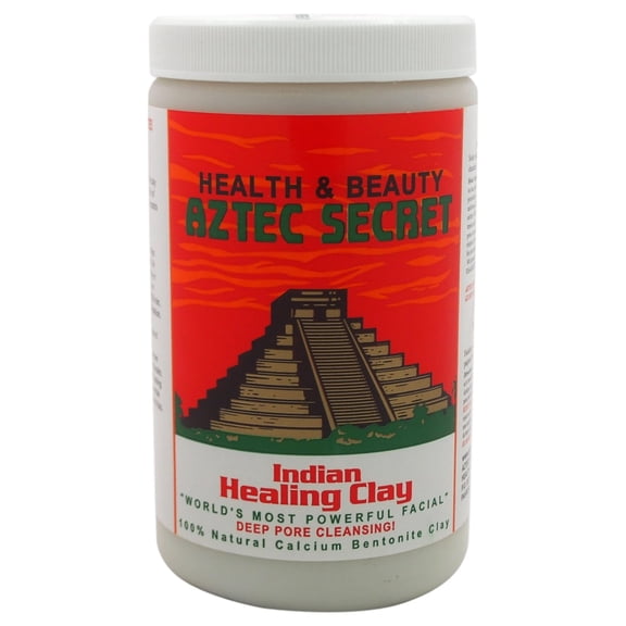 Aztec Secret Indian Healing Clay, 100% Natural Bentonite Body & Facial Mask, 2 lb