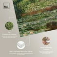 thumbnail image 4 of Monet - The Japanese Footbridge And The Water Lily Pool Giverny Impressionism Wall Art /Monet And Van Gogh Inspired Art Canvas Wall Art by Art Remedy, Gallery Wrapped, 12" x 12", 4 of 7