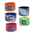 thumbnail image 1 of Paquete de 5 Brazaletes Deportivos Cola Brazalete de capitán de fútbol Talla inconfundible, 1 of 8