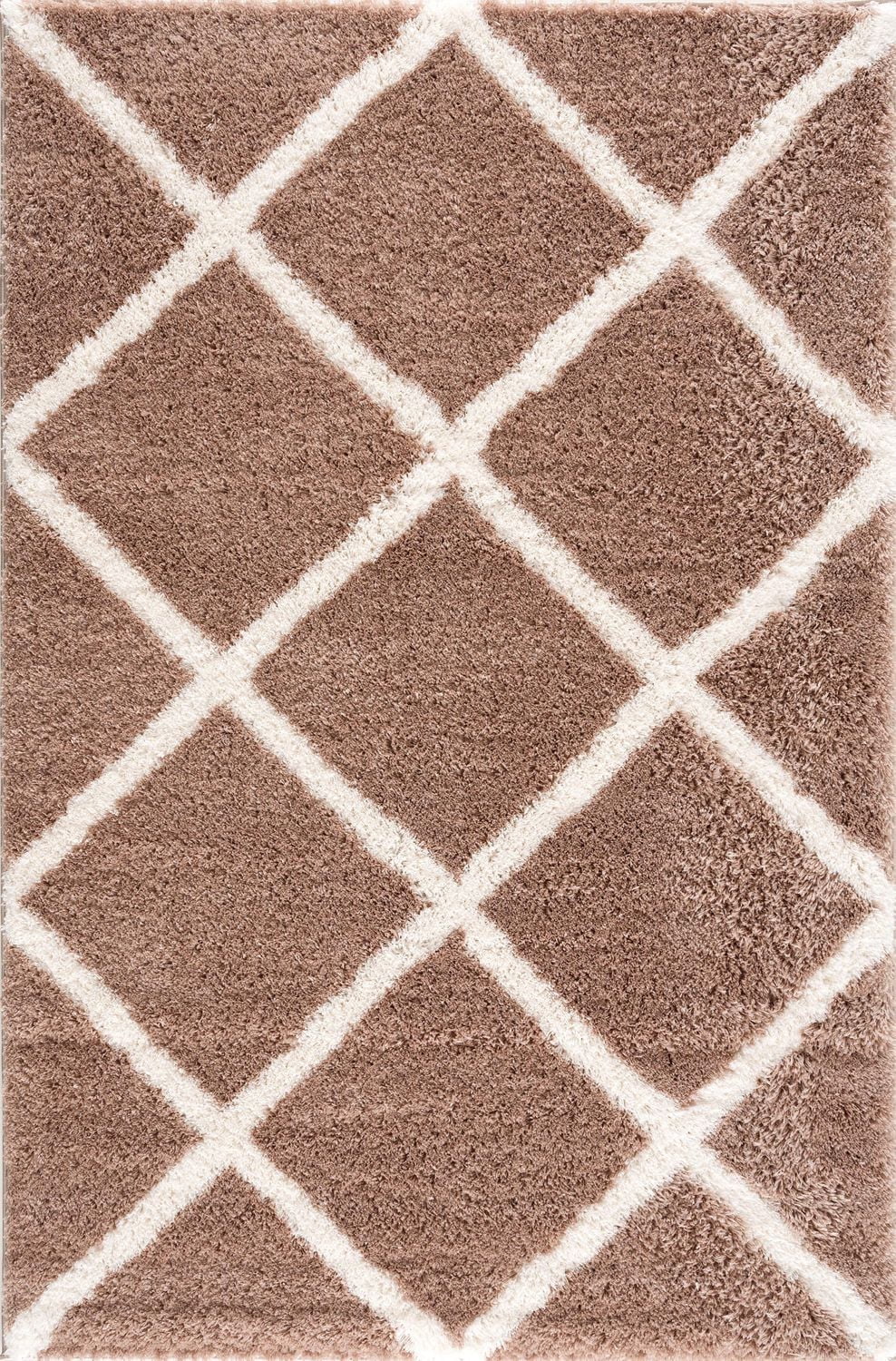 Rug Branch Retro Collection Tapis moderne en treillis