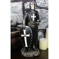thumbnail image 1 of Grande Statue de Bouclier Crusader Knight de la Croix avec Épée 11.5"H, 1 of 6