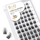 thumbnail image 1 of Lash Clusters B06 Extensiones de pestañas DIY 72 grupos de pestañas CD Curl B&Q pestañas Wispy Volume Lashes grupo individual DIY en casa (B06,D-8-16MIX), 1 of 4