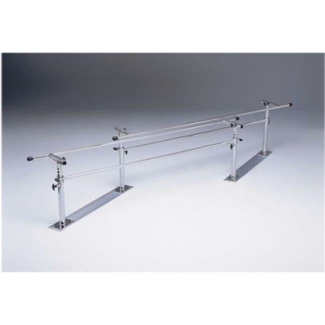 7 ft. Steel Base Folding Parallel Bars, Height & Width Adjustable