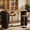 Brown Black, variant on Fnova 55 Inch Counter Height Bar Table with 350 lbs Load, Tall Bar Table for Living Room, Kitchen, Home Bar, Small Space