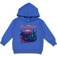 thumbnail image 2 of Inktastic San Diego Retro Sunset Skyline Toddler Hoodie, 2 of 4