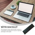 thumbnail image 1 of Clavier avec Rétroéclairage, Haute Performance, Anti-Poussière, Forte Compatibilité, Remplacement pour HP Pavilion 15-CX 15-DA, 1 of 8