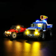 Briksmax Led Lighting Kit for Dirt Road Pursuit - Compatible with Lego 60172 Building Blocks Model- Not Include The Lego Set