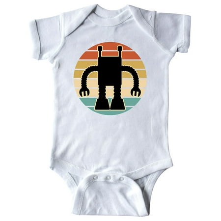 

Inktastic Robotics Vintage Robot Sunset Gift Baby Boy or Baby Girl Bodysuit