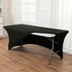 thumbnail image 4 of Mantel Elástico, Funda De Mesa Ajustable, Tela Rectangular, Resistente a Arrugas Y Manchas, Protector De Mesa Lavable Para Bodas Y Eventos., 4 of 9