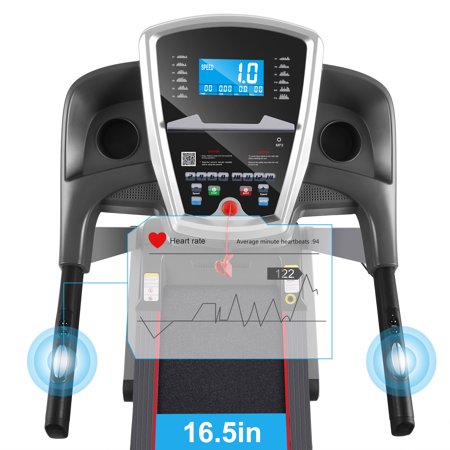 3.0hp Electric Folding Treadmill Health Fitness Training Equipment SMT