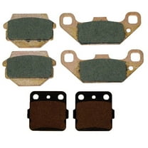 Front Rear Semi-Metallic Brake Pads 1995-2003 fits Kawasaki Lakota 300 300 Sport