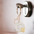 thumbnail image 2 of 2025 Creative Keychain Color Letter Small Clips for Keys Keychain Translucent Resin Pendant Snap Hook Key Ring Personalized Keychains Personalized Keychain Letter Translucent Pendant, 2 of 9