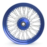 16X3.5 72 Spoked Wheels Rims Hubs Single Disc for Harley Softail Heritage FLSTC