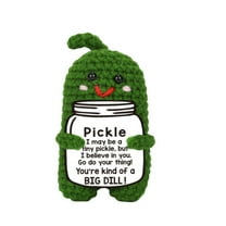 Gifts for Girlfriend Gifts for Her – Anniversary Gifts for Women Romantic Handmade Crochet Pickle Anniversary Gift(B)