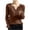 Z2--Coffee, variant on SeekIslan Women's Sweaters with Button Down Crew Neck Long Sleeve Pockets Knit Cardigan