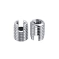 thumbnail image 4 of Unique Bargains M4 M7x8mm Threaded Inserts Carbon Steel Nickel Plated Silver 10 Pack, 4 of 5