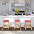 thumbnail image 5 of Butler Specialty Company Robias Rattan 24.5" Counter Stool - Red & White Dot, 5 of 6