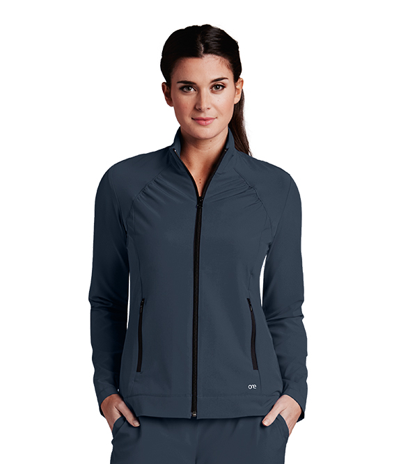 crew neck jacket women's
