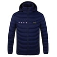 thumbnail image 4 of lcziwo 2024 Men Women Heated Jackets Rechargeable Usb Fleece Heated Vest Plus Size Hood Winter Work Jackets Extreme Cold Warm Hunting Coat, 4 of 6