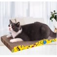 thumbnail image 4 of Tablero rascador para gatos corrugado colgante Oso de Fresa tipo recto 43CM, 4 of 5