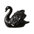 thumbnail image 2 of Ceramic Swan Toilet Bolt Covers, 1Pcs Decorative Porcelain Toilet Bolt Caps for Bathroom Decor, Universal Fit Universal Hideaway Accessories,A, 2 of 8