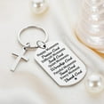 thumbnail image 5 of Inspirational Christian Keychain Bible Verse Key Chain for Daughter Son Graduation Birthday Gifts for Men Women Christian Religious Scripture Gifts for Friend Baptism Gifts First Communion Gifts, 5 of 7