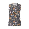 thumbnail image 6 of Lsque Wildflowers Print Men's Cotton Blend Sleeveless Muscle Shirts (S-3XL)- Moisture Wicking, Odor Protection, UPF 30+,XX-Large, 6 of 8