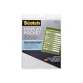thumbnail image 1 of Scotch WL854C Display Pocket, Removable Interlocking Fasteners, Plastic, 8-1/2 x 11, Clear, 1 of 3