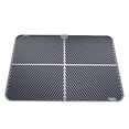 thumbnail image 1 of Mat de arena para gatos almohadilla de pie de página ligero para gatos interiores dormitorio de sala de estar gris, 1 of 8