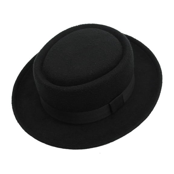 Giaone Pork Pie Hat for Men Women Unisex Wear Classical Hat for Travel