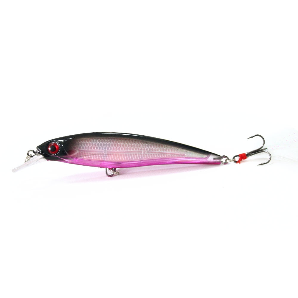 HENGJIA Fishing Deep Diving Fishing Lures Large Swimbait Sinking Minnow Lure Freshwater Jerkbait Lure 5Pcs/kit