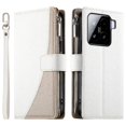 thumbnail image 2 of Funda cartera GANGXUN para Xiaomi 15 , cuero PU con tarjetero, cremallera, correa de mano, soporte y protección 513°, 2 of 6