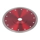 thumbnail image 3 of Hoja de sierra súper fina, hoja de sierra de porcelana incisiva de acero de aleación de manganeso 65 de diamante rojo para granito de 7,1 pulgadas VoborMX herramienta, 3 of 8