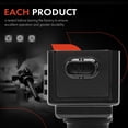thumbnail image 6 of A-Premium Ignition Coil Pack Compatible with Ford EcoSport Edge Escape Explorer Focus Fusion Mustang Lincoln MKC MKT MKZ 2.0L 2.3L 2.5L 4-PC Fits select: 2012-2018 FORD FOCUS SE, 6 of 8