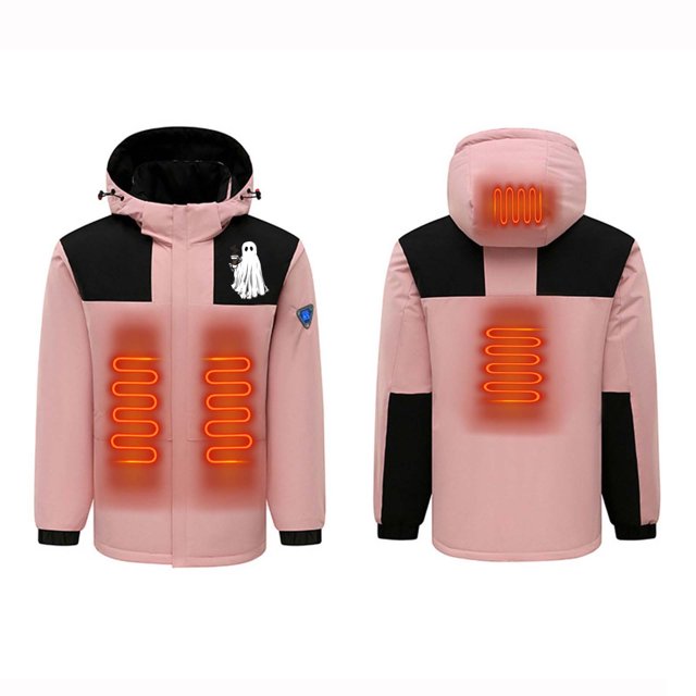 Womens Coats USB Intelligent Constant Temperature Heated Windproof Plus Size Coat For Men And Women Winter 4 Heated Jacket Coat Gaoy Matte Top Coat Coats For Women