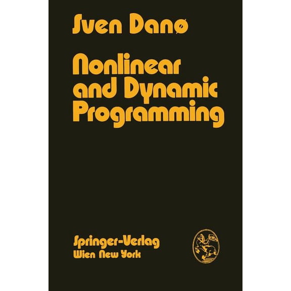 Nonlinear and Dynamic Programming: An Introduction, (Paperback)