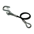 thumbnail image 1 of koolsoo Spring Cable Tow Rope Recovery Rope Trailer Rope Trailer Cable with 2 hook, 1 of 9