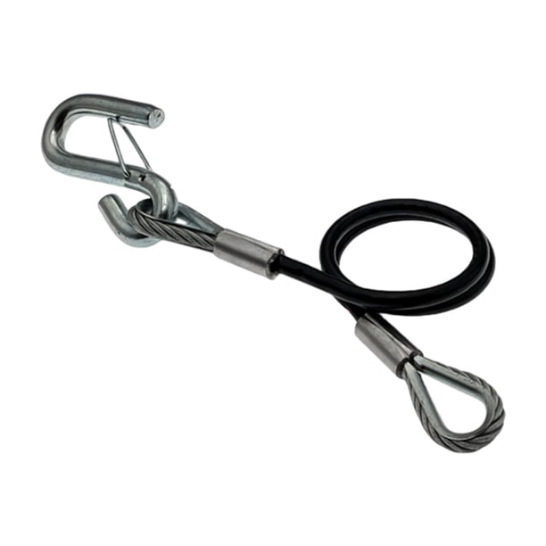 Cable de seguridad de resorte Cinturón de remolque Cuerda de remolque Vehículos Cuerda de remolque Transporte Remolque con 2 ganchos