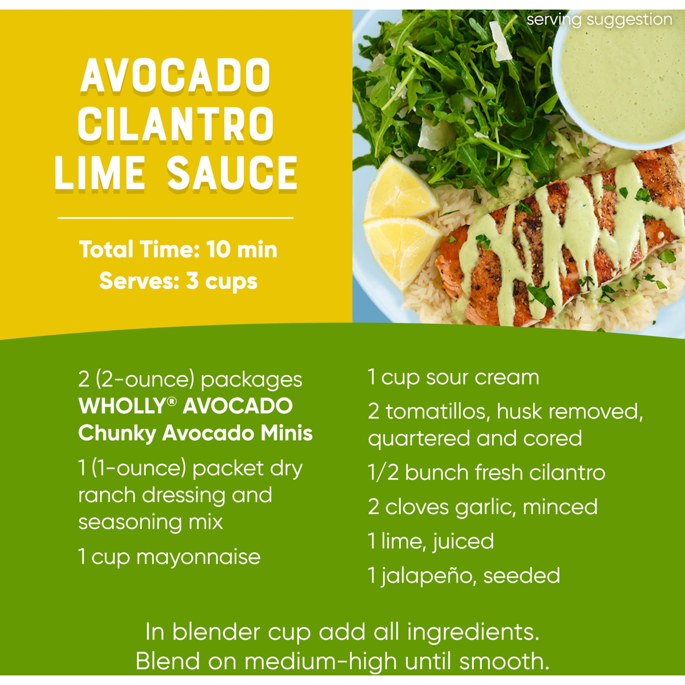 Wholly Guacamole Chunky Fresh Avocado 12 oz Tray