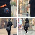 thumbnail image 3 of Reusable Shopping Bag Foldable Lightweight Grocery Shopping Bags Cross-body Bag Storage Bag (Black), 3 of 3