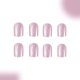 thumbnail image 5 of Uñas postizas brillantes con un toque de suavidad y brillo, manicura con diseño de pipa de agua, uñas para usar, 24 unidades., 5 of 8