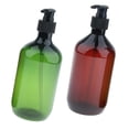 thumbnail image 1 of 2 Pedazos Contenedor de Dispensación Vacío de Loción para Bricolaje Aceites de Masajes, 1 of 7