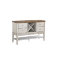 thumbnail image 4 of Acme Katet Server in Weathered Oak & Antique White, 4 of 4