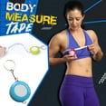 thumbnail image 4 of Ongmies Tape Measure Clearance On Sale Auto Retractable Tape Measure with Keychain Keychain Tape Measure Portable Tape Measure Retractable Double Ruler for Body Waist Hips Bust Arms Etc D, 4 of 4