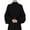Black, variant on Women's Knitted Cardigan Winter Warm Fashion Checkered Shawl Casual Open Front Sweater for Daily Wear